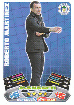 Roberto Martinez Wigan Athletic 2011/12 Topps Match Attax Manager #325